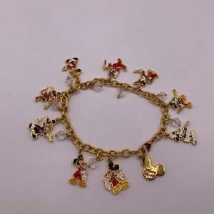 Bradford Exchange Disney Mickey Mouse through the years charm bracelet